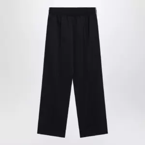 GUCCI Navy blue pants in technical jersey