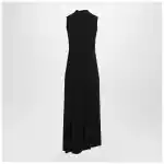 Balenciaga Black sleeveless long dress