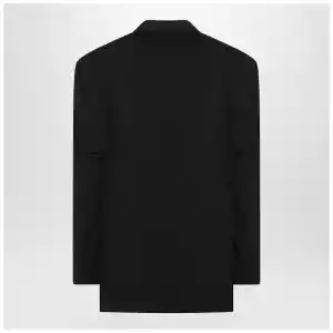 Balenciaga Single-breasted jacket black in wool