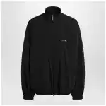 Balenciaga Back zip sweatshirt black