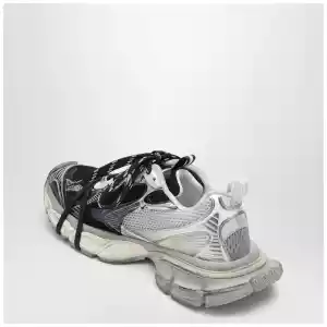 Balenciaga 3XL Split Logo Sneakers in light yellow/red/navy