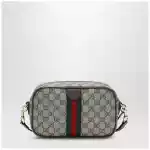 GUCCI Small Ophidia camera bag in beige GG canvas