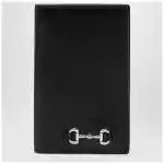 GUCCI Black long cardholder with Horsebit