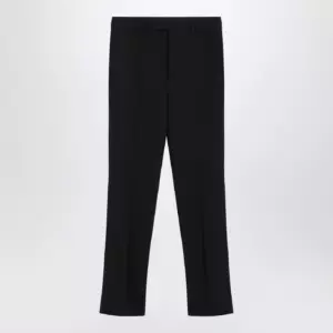 GUCCI Black skinny wool trousers