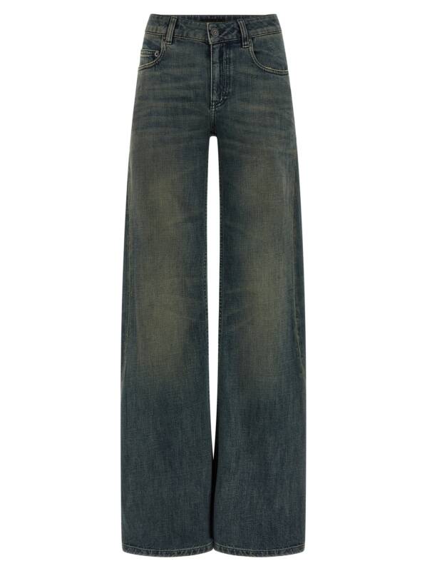 Balenciaga A Gamba Ampia Jeans