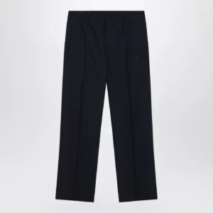 GUCCI Midnight blue technical panama trousers