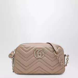 GUCCI GG Marmont small Camera Bag in blush beige