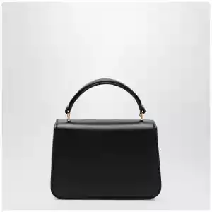 GUCCI Small Siena top handle bag in black leather