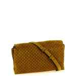 Gucci Gg Medium Suede Shoulder Bag