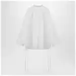 Balenciaga White cotton shirt with lace-up details