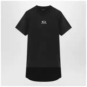 Balenciaga Black washed Loop Sports Icon mini dress
