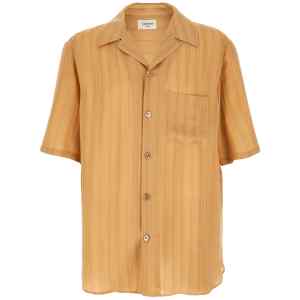 Saint Laurent Striped Silk Shirt