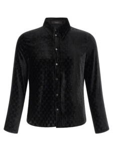 Gucci Gg Velvet Shirt