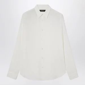 GUCCI White Silk Crêpe De Chine Shirt