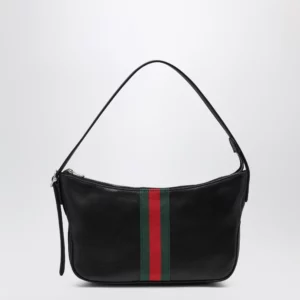 GUCCI Small Black Lunetta Bag