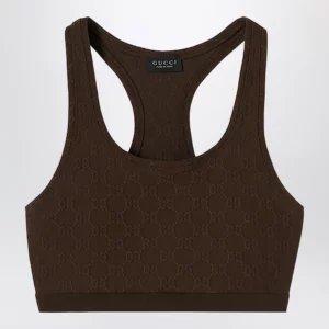 GUCCI GG jacquard jersey top