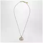 GUCCI GG Marmont necklace with gold-tone Double G pendant