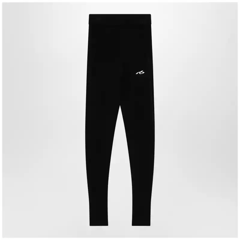 Balenciaga Black Techwear viscose leggings