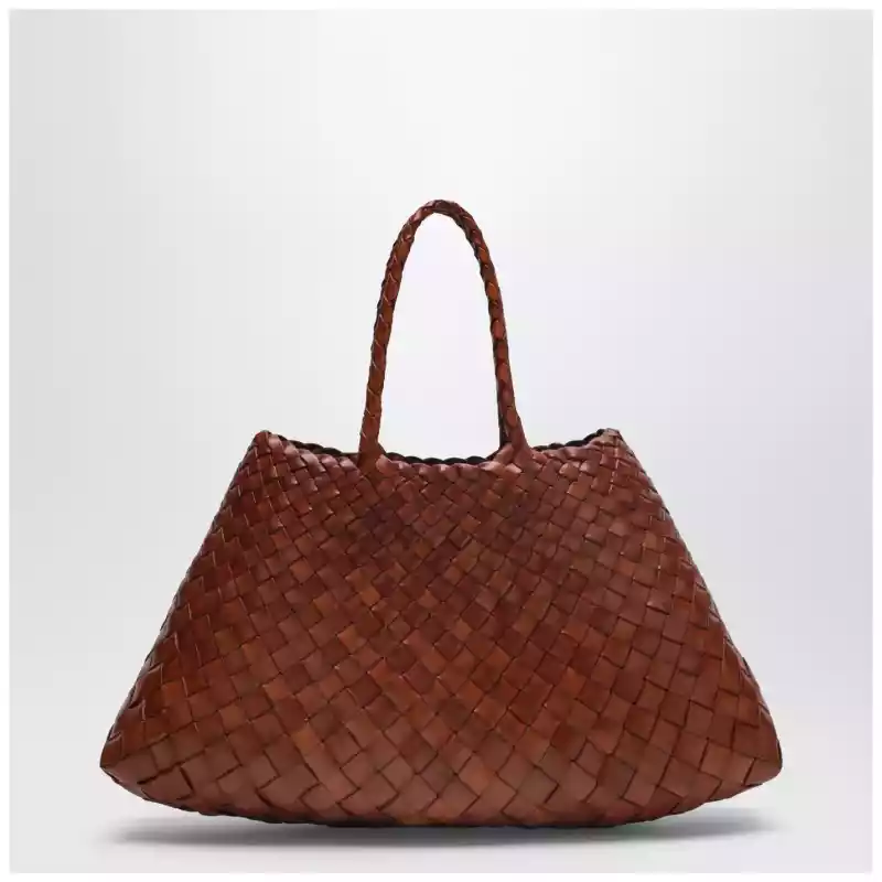 8893LE_S_DRAGO-TA.a Dragon Diffusion Santa Croce small bag light brown