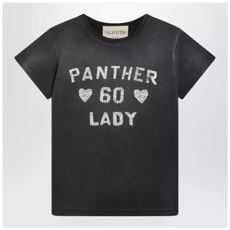 Valentino Black Panther Lady T-shirt