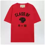 Valentino Red T-shirt with Panther print