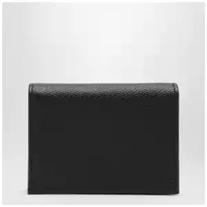 Valentino Garavani Signature black leather VLogo wallet