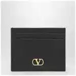 Valentino Garavani VLogo Signature black credit card holder