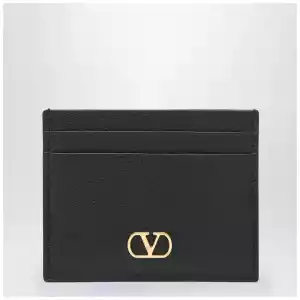 Valentino Garavani VLogo Signature black credit card holder