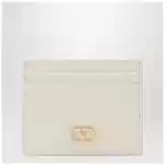 Valentino Garavani Ivory Vlogo Signature card holder