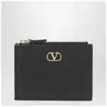 Valentino Garavani Vlogo Signature black wallet
