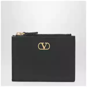 Valentino Garavani Vlogo Signature black wallet