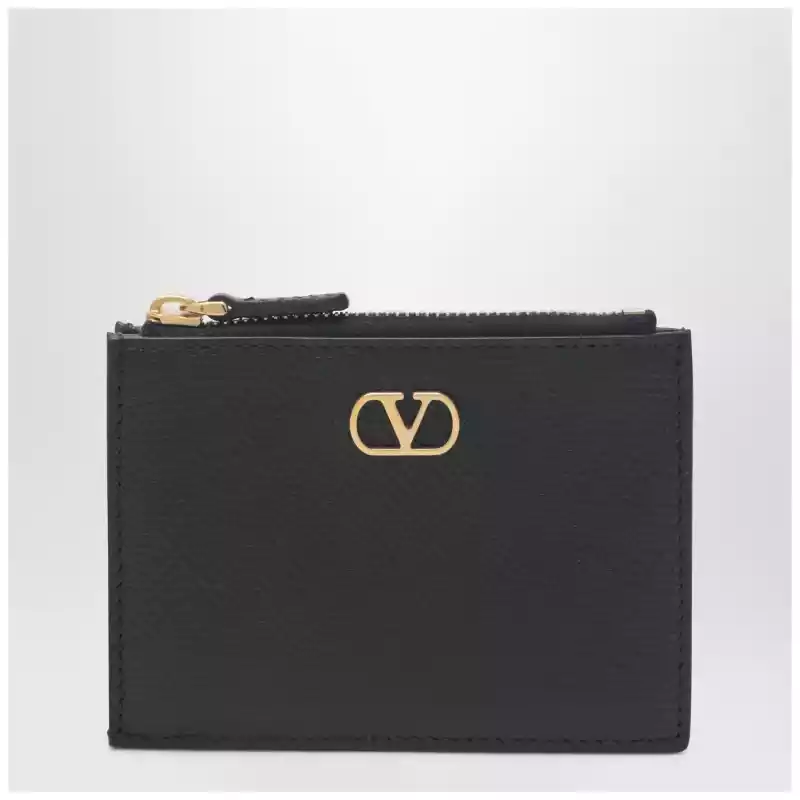 Valentino Garavani Vlogo Signature black wallet