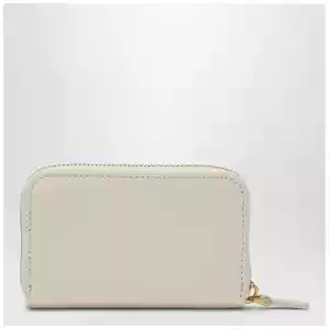 Valentino Garavani Vlogo Signature zip wallet ivory