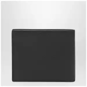 Valentino Garavani Black Vlogo Signature bi-fold wallet