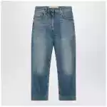 Valentino Medium blue jeans with VPatch detail on the back
