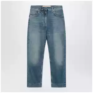 Valentino Medium blue jeans with VPatch detail on the back
