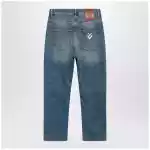 Valentino Medium blue jeans with VPatch detail on the back