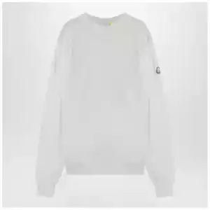 Moncler x Mercedes-Benz by Nigo White jumper with logo print