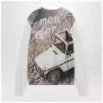 Moncler x Mercedes-Benz by Nigo White jumper with logo print