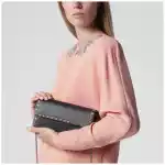 Valentino Garavani Pouch with black Rockstud chain