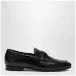 Valentino Garavani Black VLogo Signature loafers in nappa leather