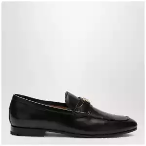 Valentino Garavani Black VLogo Signature loafers in nappa leather