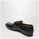 Valentino Garavani Black VLogo Signature loafers in nappa leather