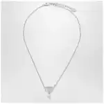 GUCCI GG necklace with crystals and pearls