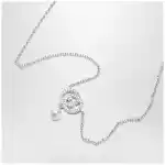GUCCI GG necklace with crystals and pearls