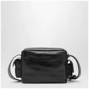 Balenciaga Superbusy camera bag in black Arena lambskin