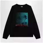 Balenciaga Black sweatshirt with logo print