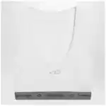Balenciaga White Techwear bra top in technical fabric