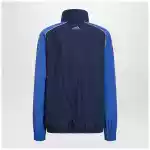 Balenciaga Navy blue Techwear zip-up jacket in cotton blend