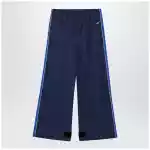 Balenciaga Techwear jogger pants in navy blue cotton blend